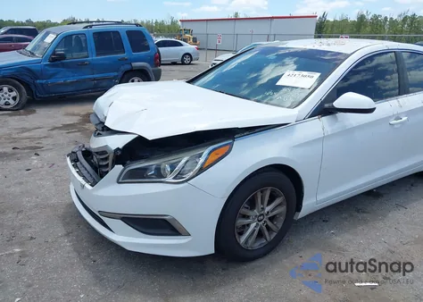 2016 Hyundai Sonata Se from USA, damaged, VIN 5NPE24AFXGH327870
